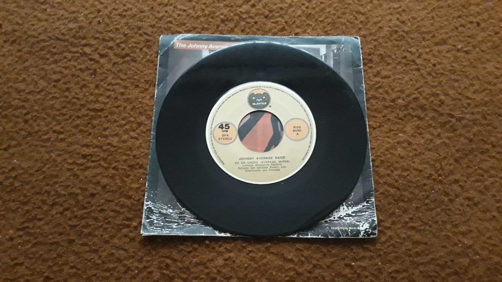 The Johnny Average Band - Chi chi cherie - single vinil - portes inclu