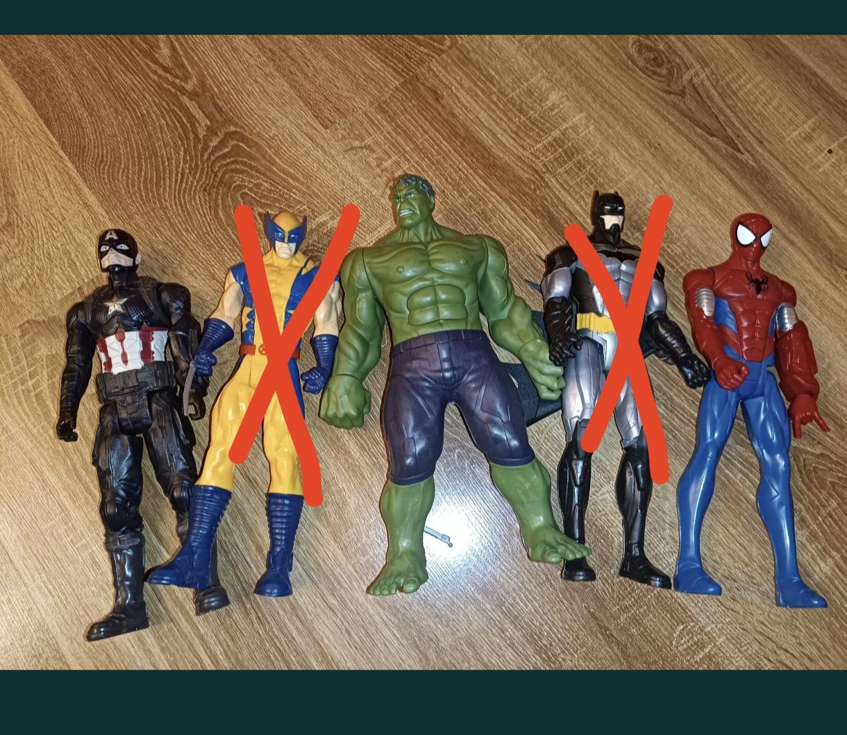 Zestaw figur Avengers