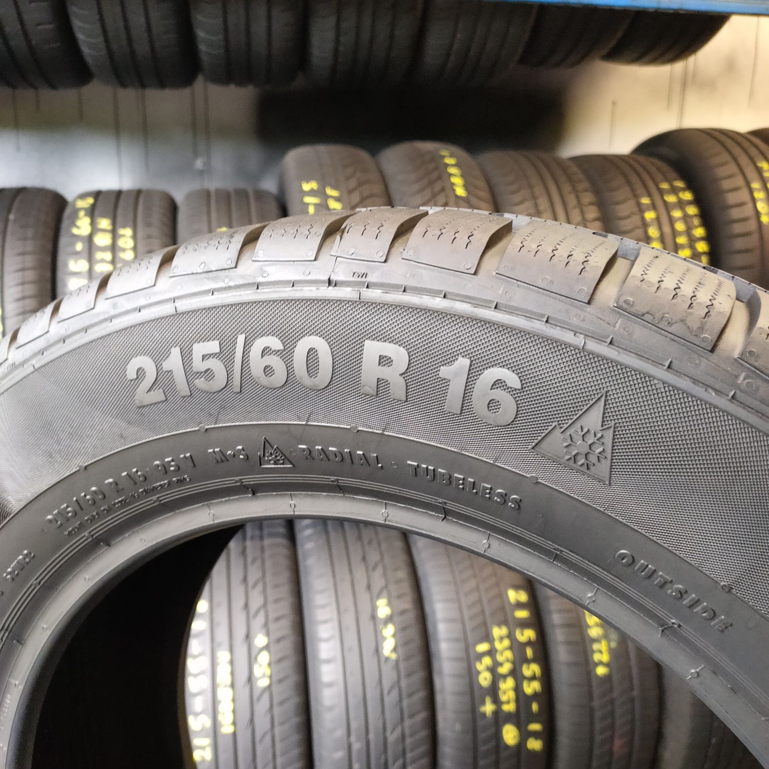 215/60r16 Continental ContiContact TS815, 2021r 6.8