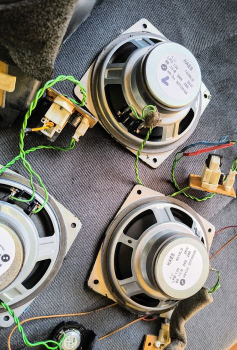 Zestaw głośników do BMW E39 sedan