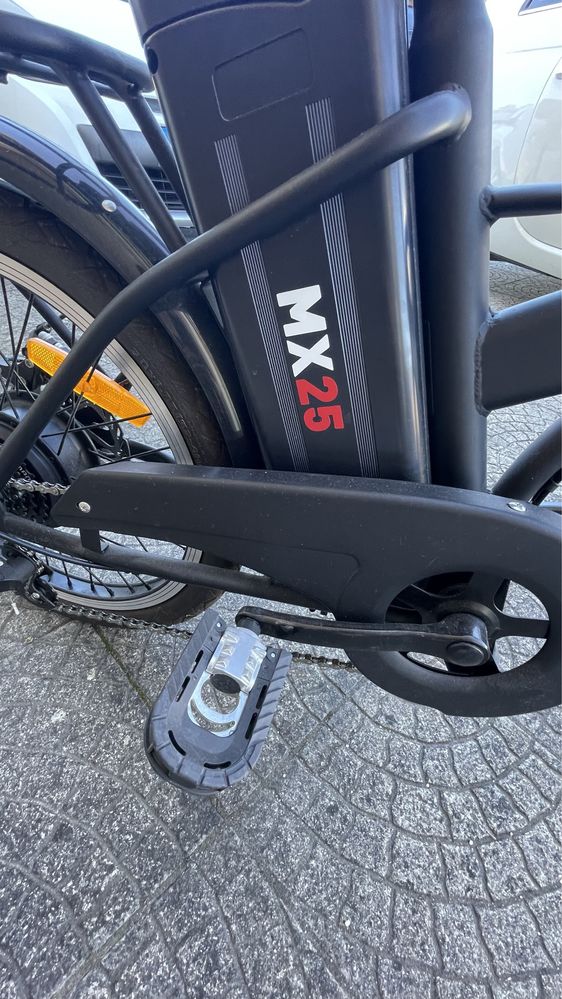 Bicicleta elétrica dobrável RKS DOBRÁVEL.