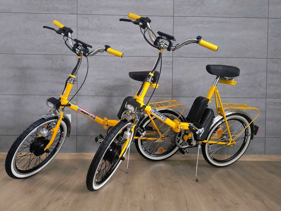 Wigry 3, e-wigry, rower elektryczny, klasyk PRL