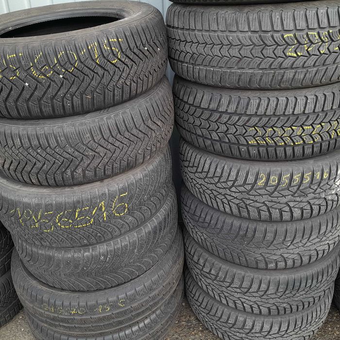 Opony zimowe używane 15" 16" 17" 18"   205/55R16