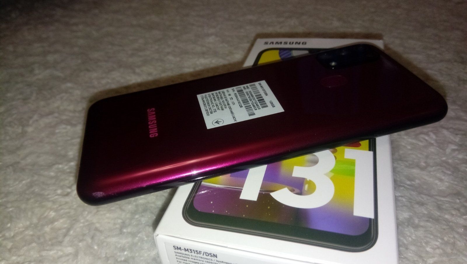 Смартфон Samsung Galaxy M31 6/128GB Red (SM-M315FZKU)