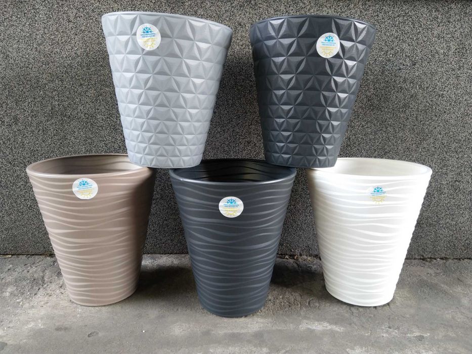 NAJTNIEJ Donica Tarasowa Doniczka Ogrodowa Balkonowa Mrozoodporna