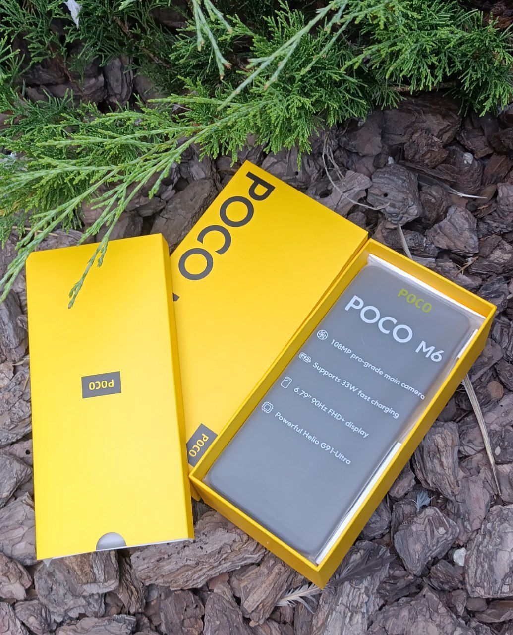 Poco m6 | повністю нові | 6 штук | подарунок чохол |
