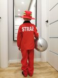 Strój na bal karnawałowy przebierańców nowy Strażak