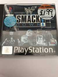 Wrestling Smackdown PS1 WWE unikat