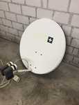Antena Satelitarna 80 cm+ 2 konwertery poczwórne +disec