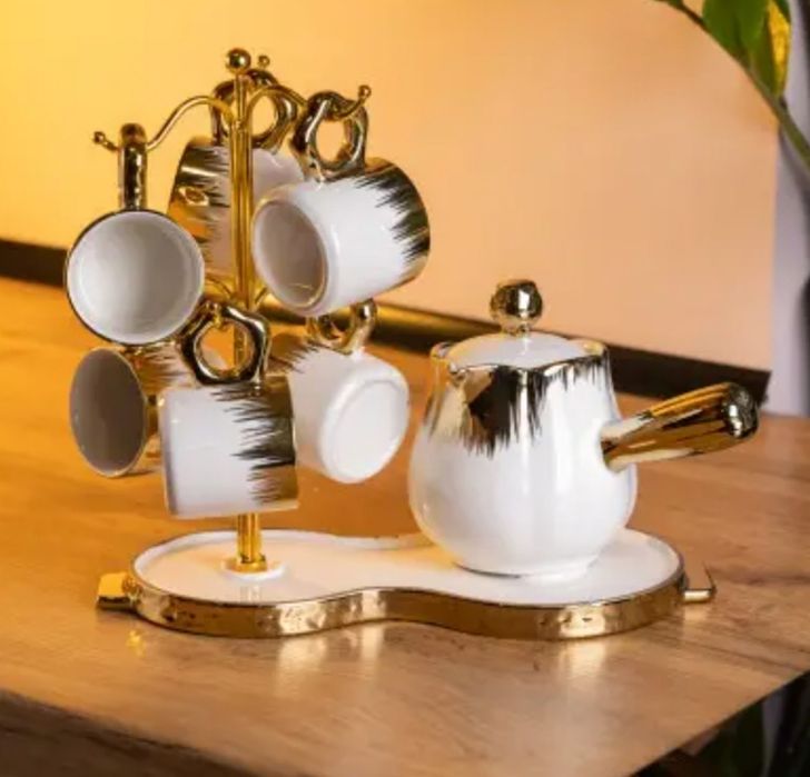 Набір для кави по турецькі порцеляновий 6 персон. 3 моделі.