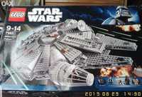 Caixa legos do Star Wars do Millenium Falcon