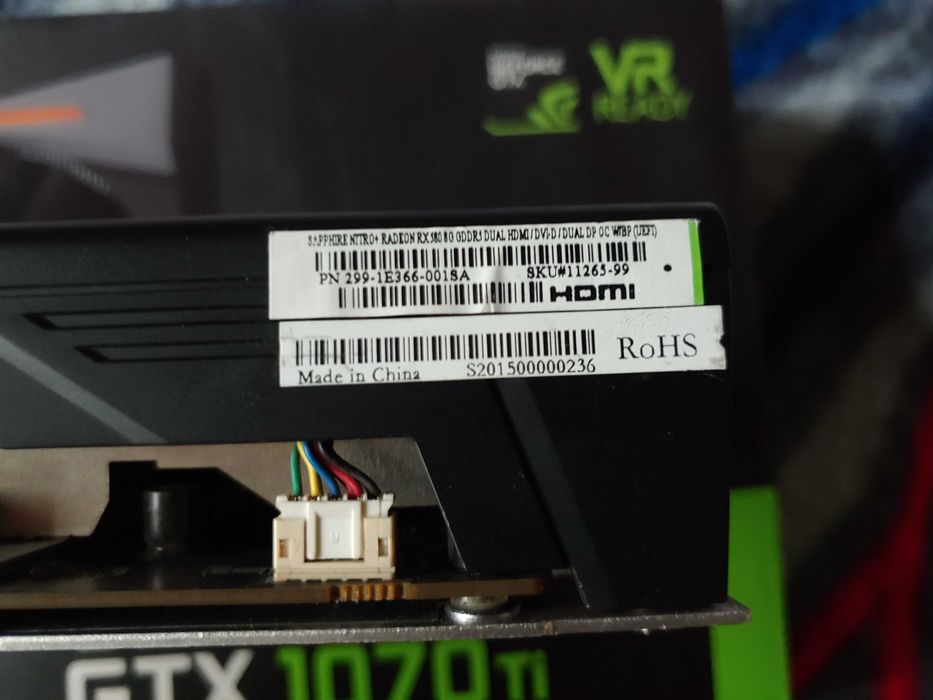 Sapphire Nitro + Radeon RX 580 8GB GDDR5