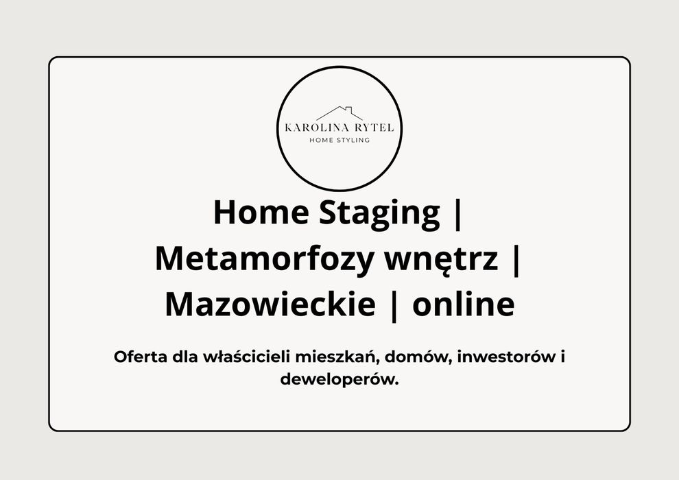 Home Staging | Mazowieckie | online