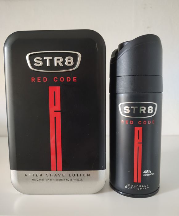 STR 8 Red Code - 100 ml woda po goleniu i 150 ml dezodorant