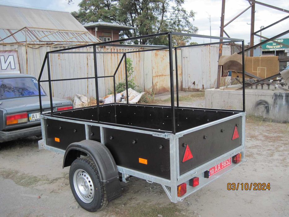 Причіп легковий  оцинкований Z0 2213 (2,2х1,3х0,6) хамер люкс.(2025р)