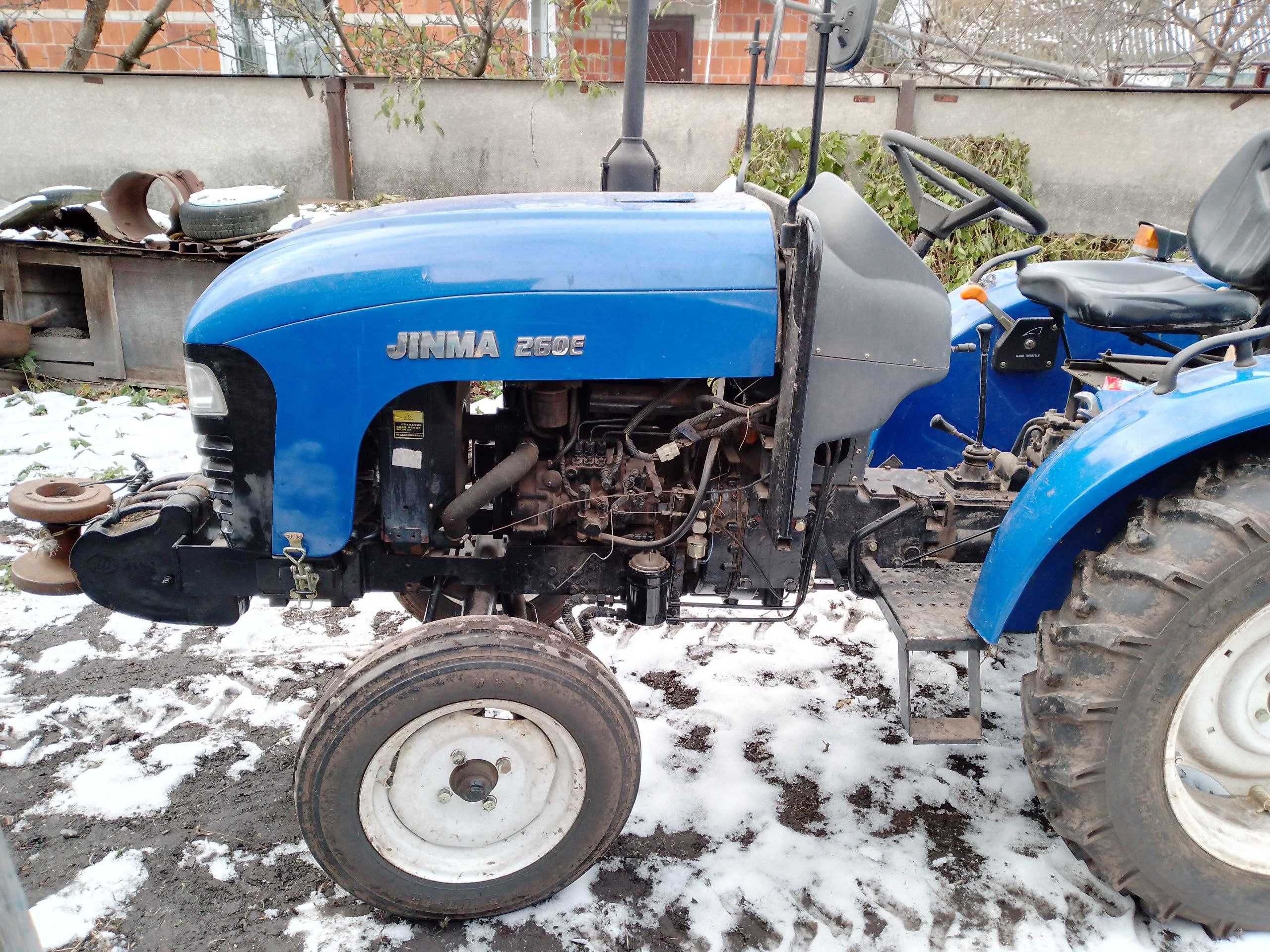 Продається міні-трактор ( Jinma 260E ) з навісним обладнанням