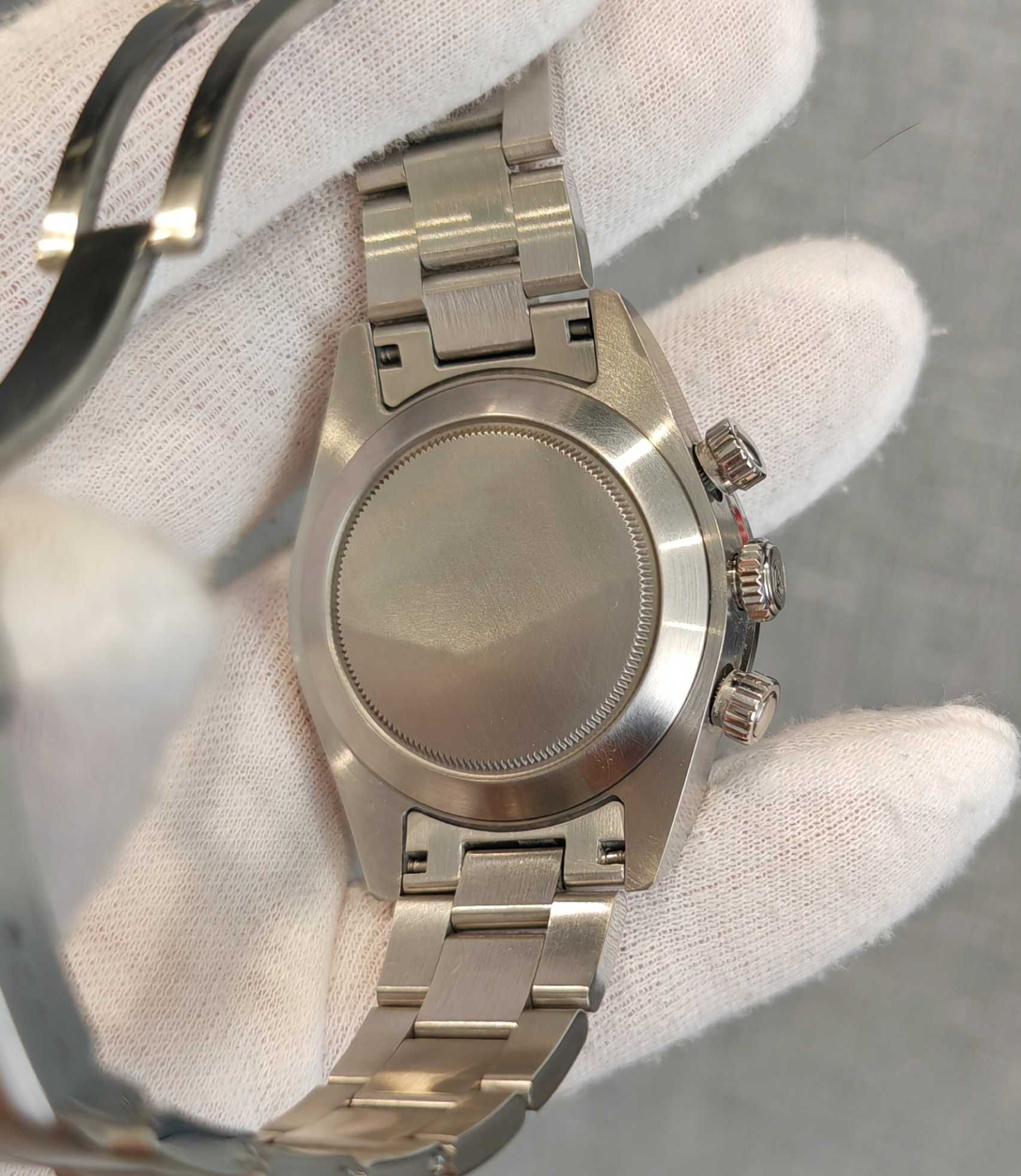 Чоловічий годинник San Martin Chronograph Panda Mechanical 41mm Sapphi