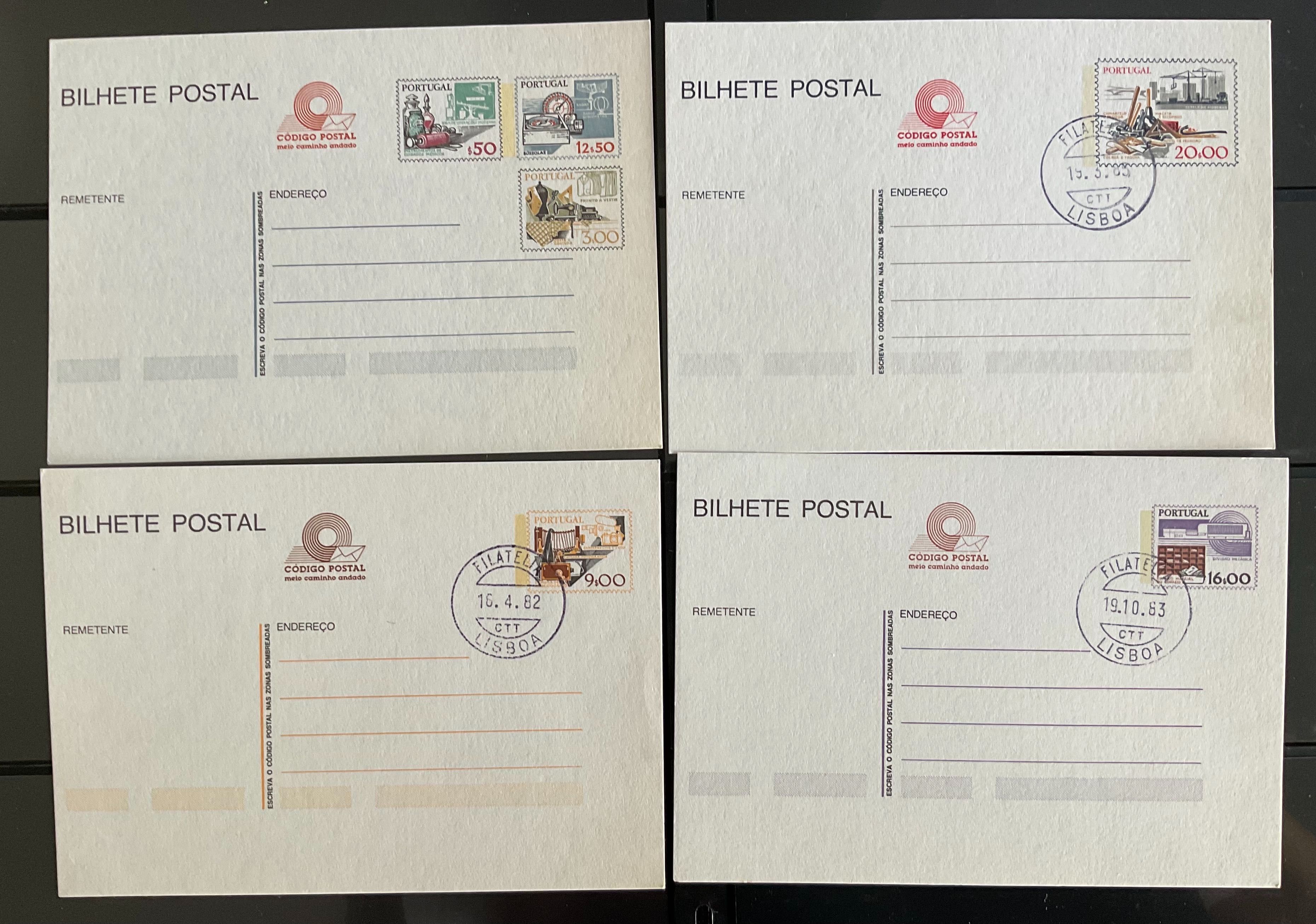 Bilhetes Postais CTT Portugal *Novos*