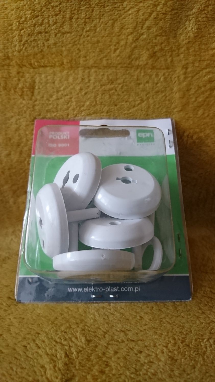 Blokada kontaktu elektrycznego przed dziećmi. 5 sztuk.