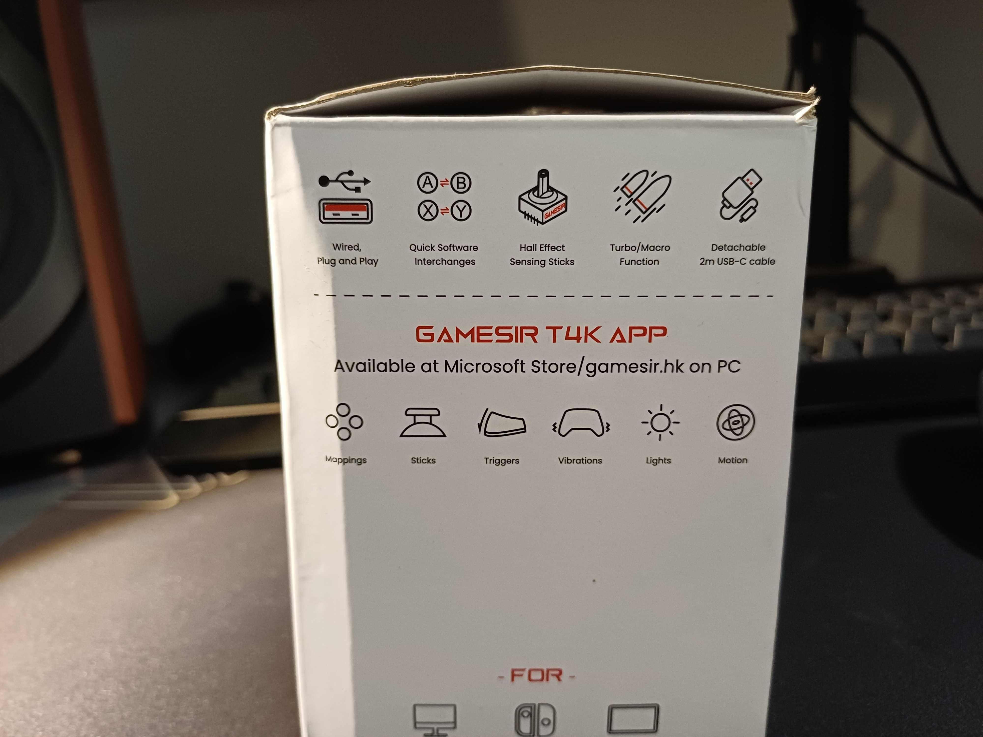 Gamepad, comando para PC, Swith, Android Gamesir T4 Kaleid