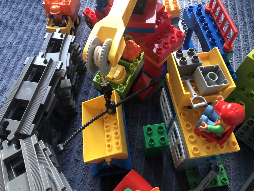 Конструктор LEGO Duplo Великий потяг 10508 та додаткові елементи 10506