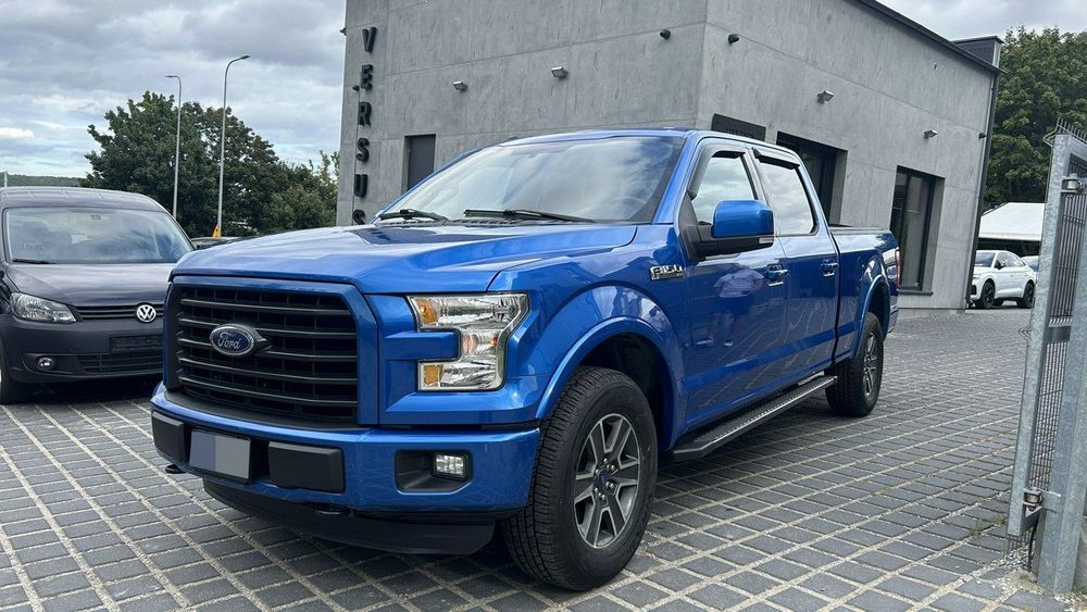 Ford F150 XLT 2016 5.0 V8 395 KM Skóry El. fotele Kam cof. Podgrz fotele