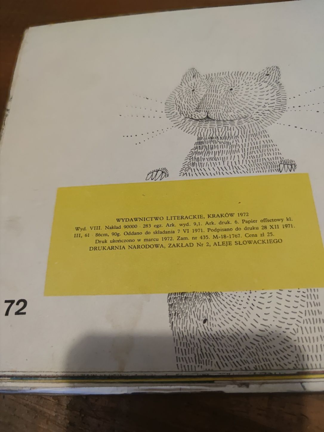 Ananasy z naszej klasy, wydanie 1972
