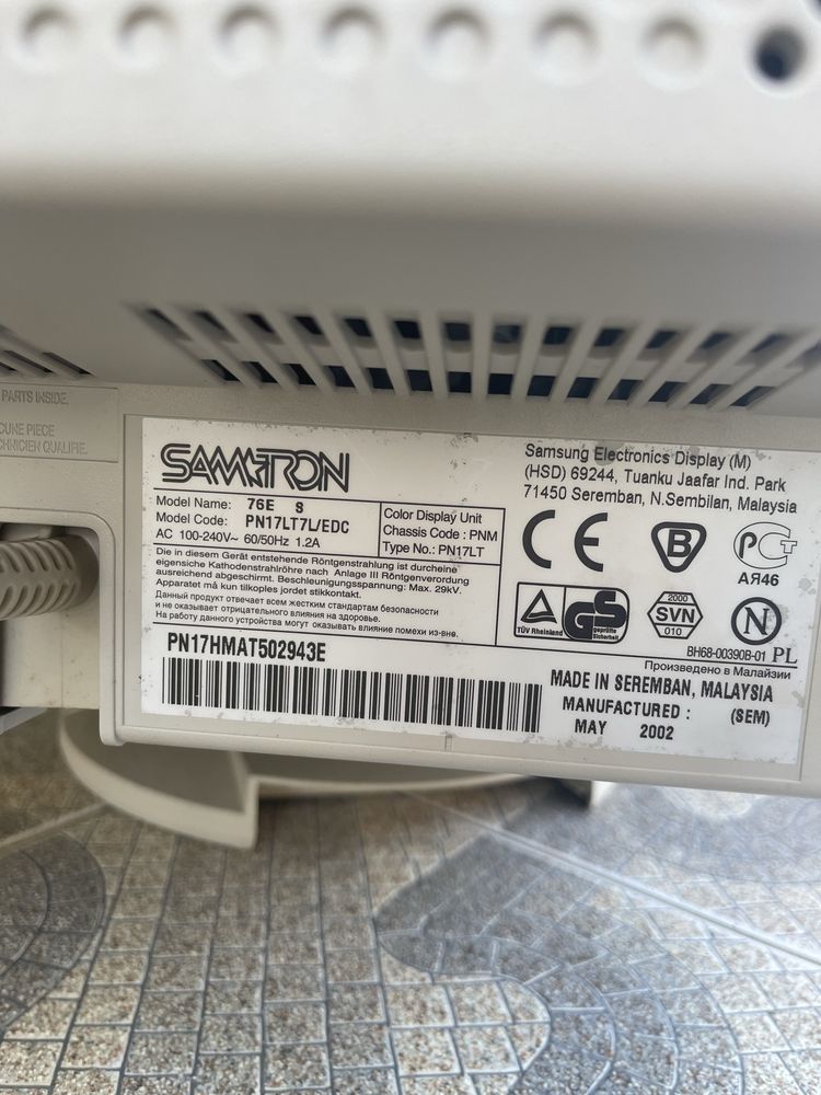 Monitor Samsung antigo