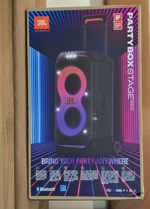 Портативна колонка JBL PartyBox Stage 320