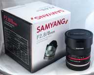 Obiektyw Samyang 8mm f/2.8 UMC Fisheye II Czarny (Canon M)  EF-M