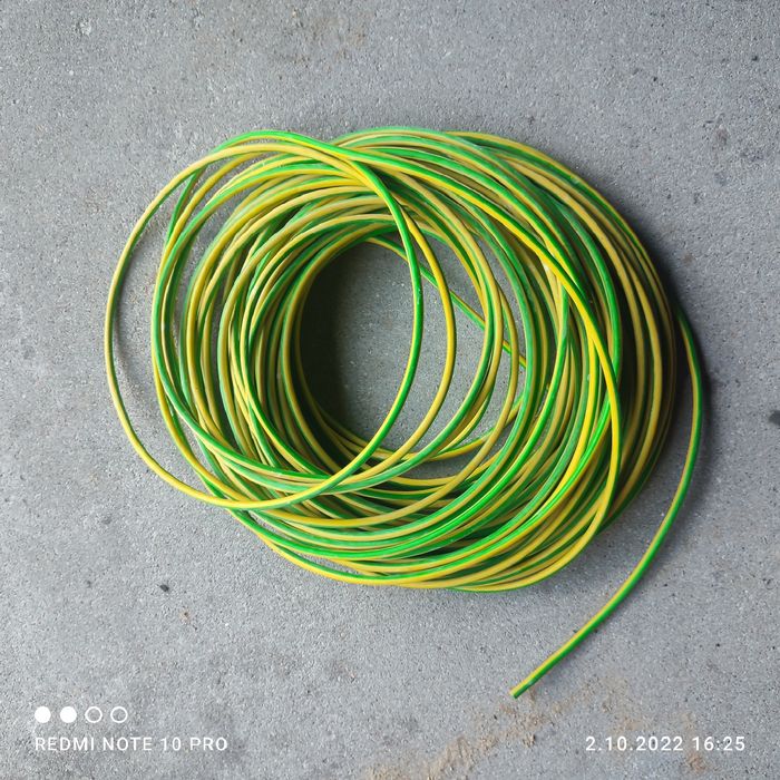 Przewód ochronny  zółto -zielony