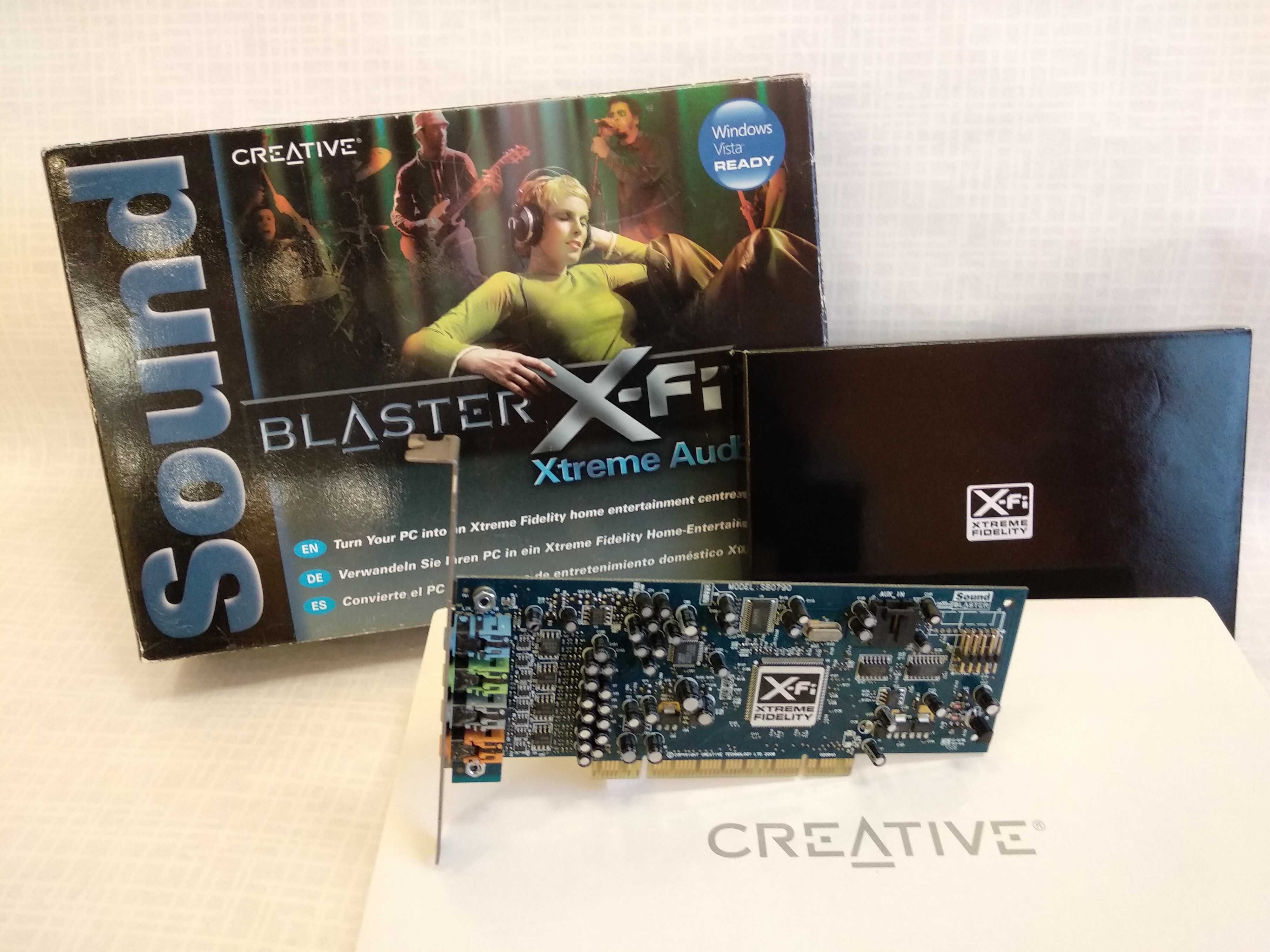 Звуковая карта Creative X-FI Extreme Fidelity PCI