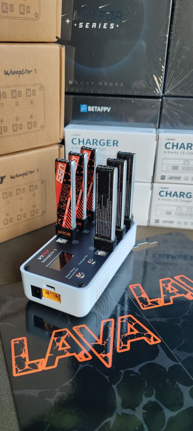 НОВІ АКБ BetaFPV LAVA 550mAh 1S BT2.0 FPV акумулятори для Meteor Cetus