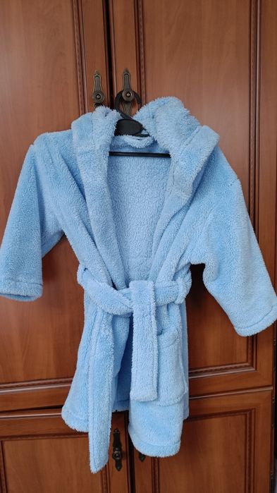 Szlafrok chłopięcy unisex 3-4 lata