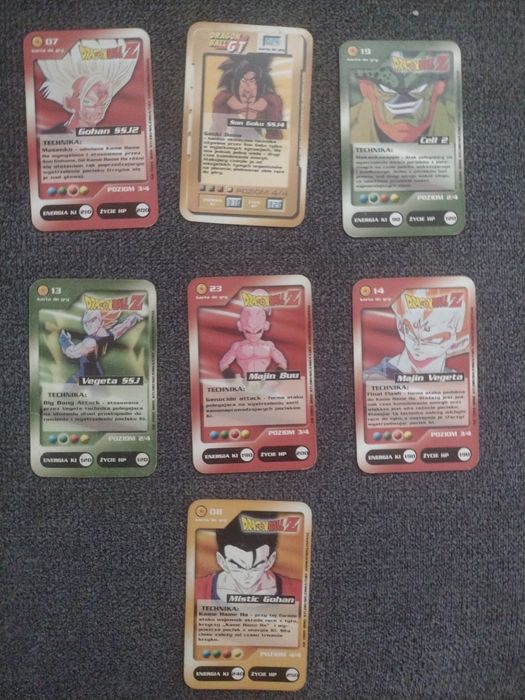 Karty CHIO Dragon ball