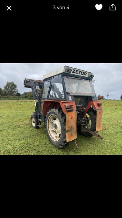 Zetor 5211 3 cylindry tur wysoka kabina Sprowadzony