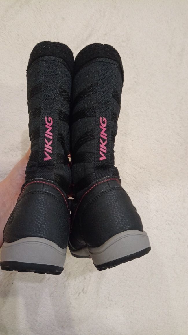Buty zimowe śniegowce kozaki, nieprzemakalne, Gore-Tex Viking 34