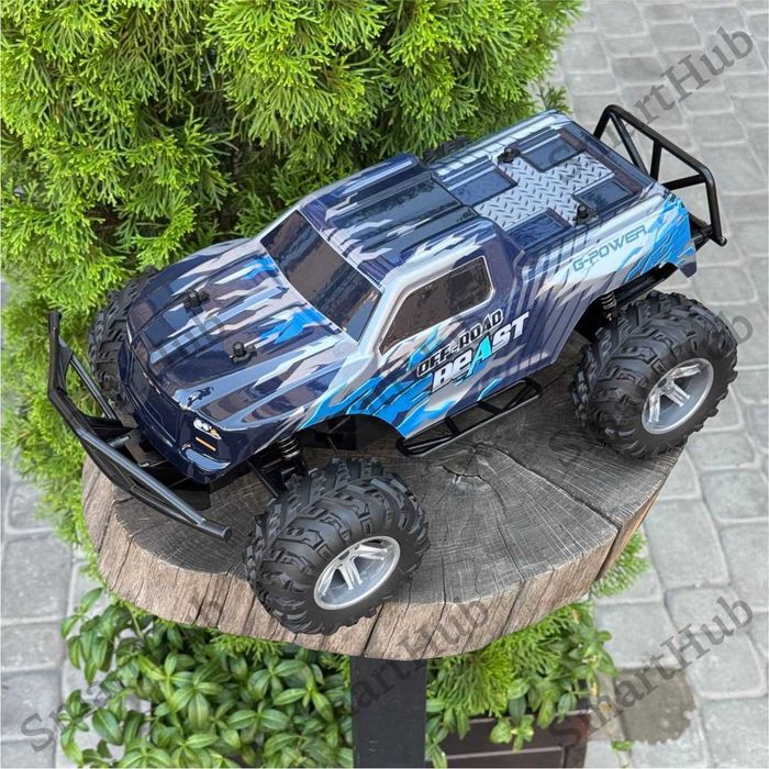 Большой Джип на пульте BERSERK 45см, Монстр-трак на радиоуправлении