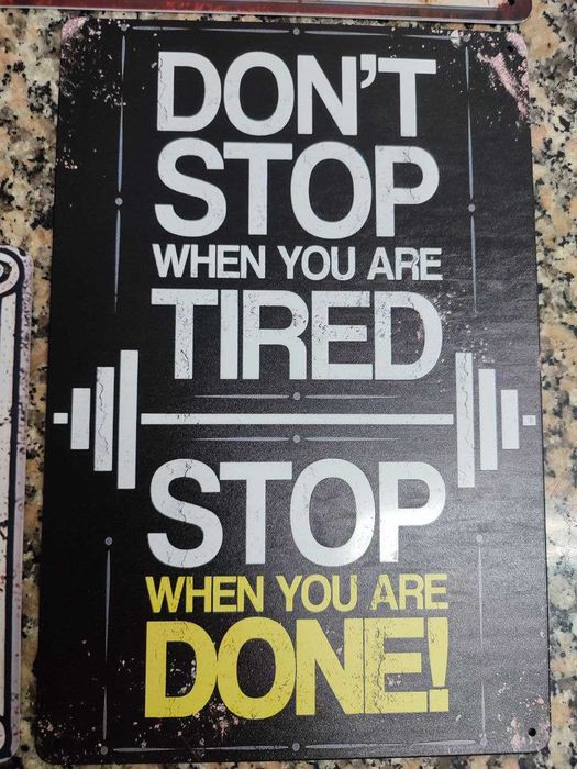 Placas metalicas decorativas