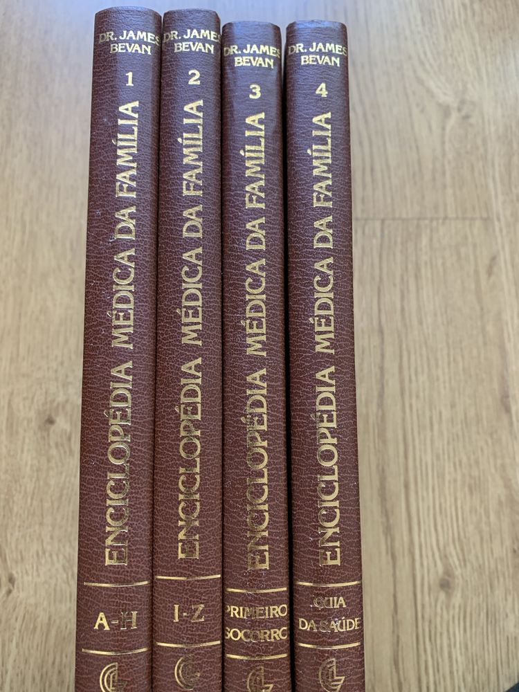 Conjunto livros Enciclopedia medica da Familia