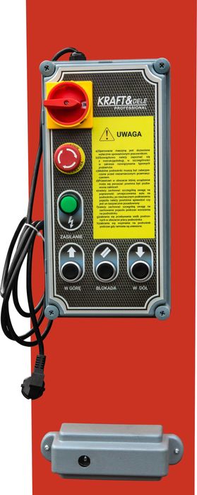Dwukolumnowy Podnośnik Hydrauliczny Kraft&Dele 400V Auto 4,2T KD5812