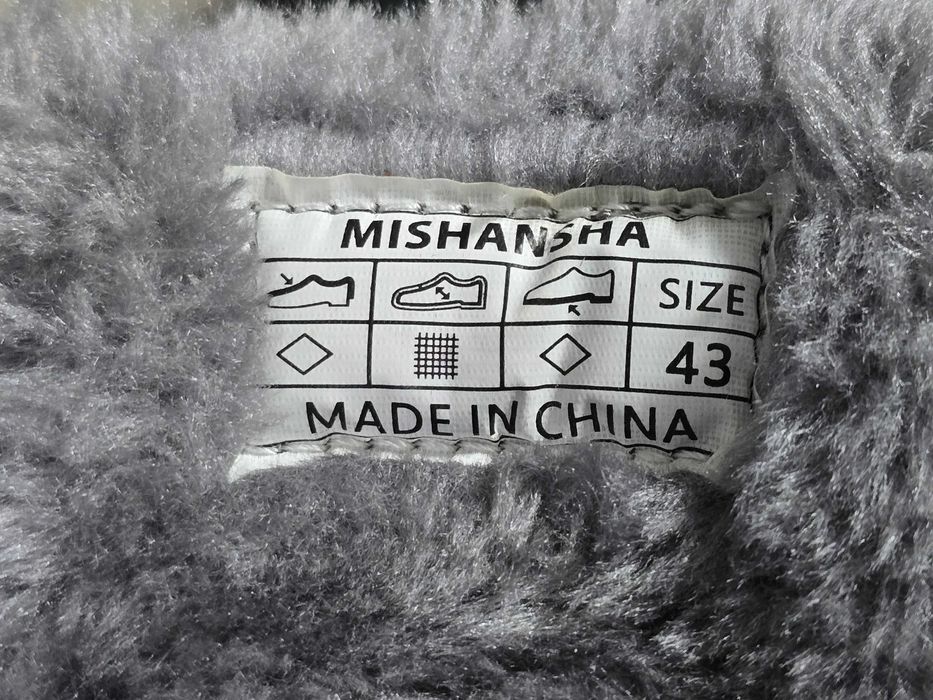 Botas de inverno Mishansha, tamanho 43 (EUR)