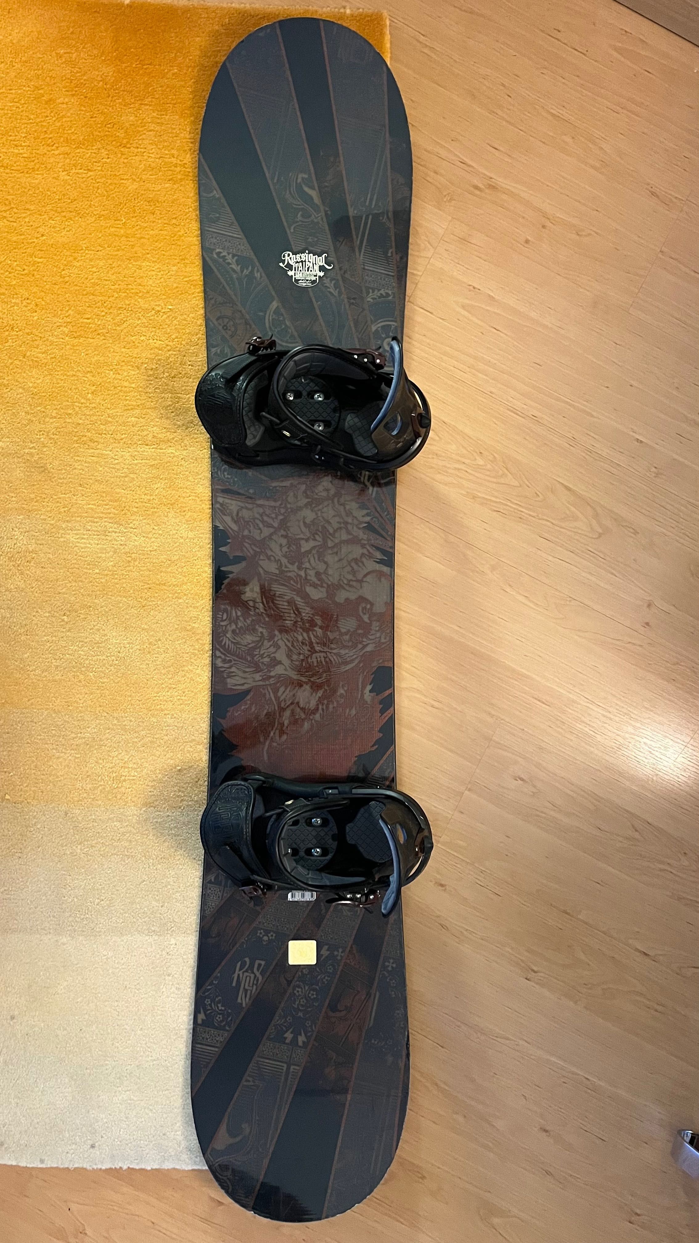 Deska snowboardowa ROSSIGNOL Taipan 156 z wiązaniami ROSSIGNOL