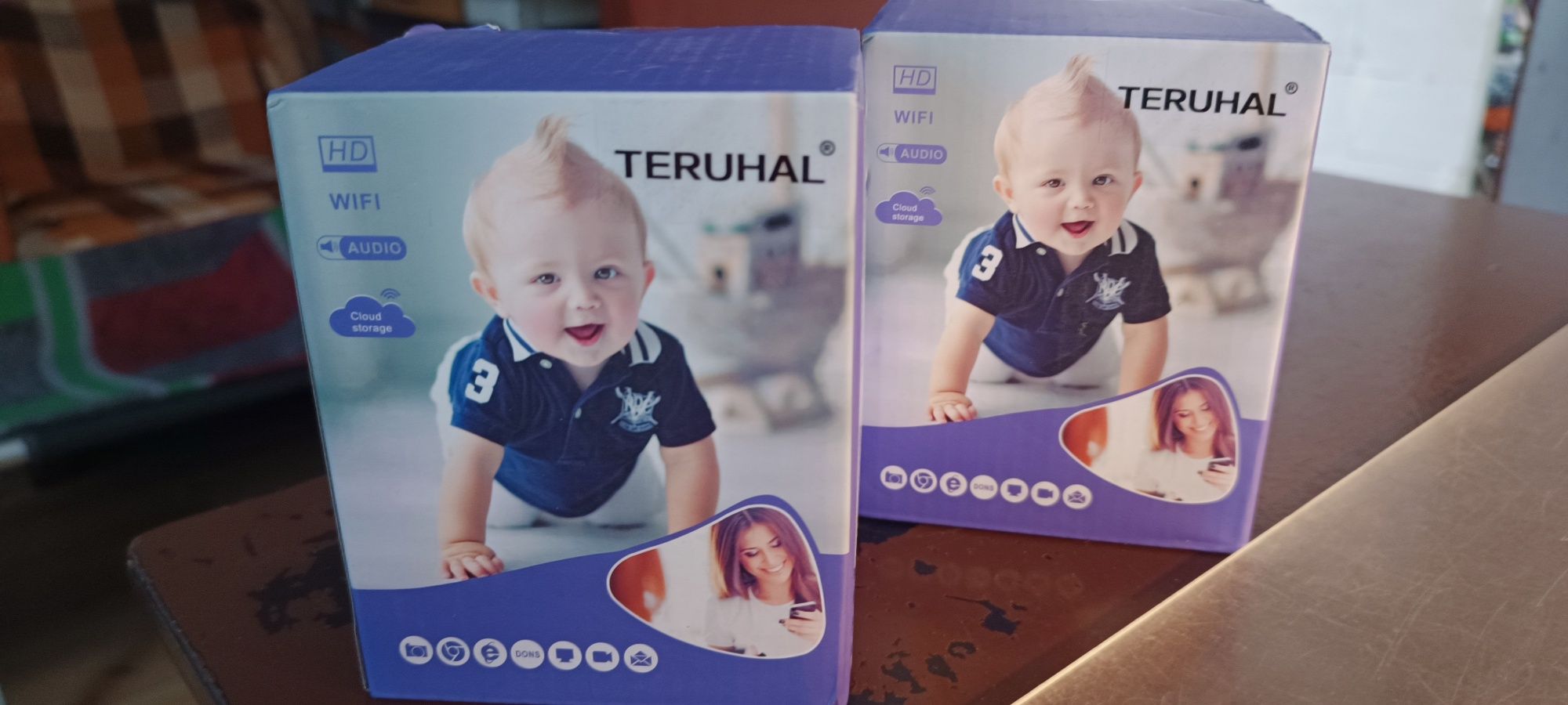 2x Kamera obrotowa WiFi.Smart