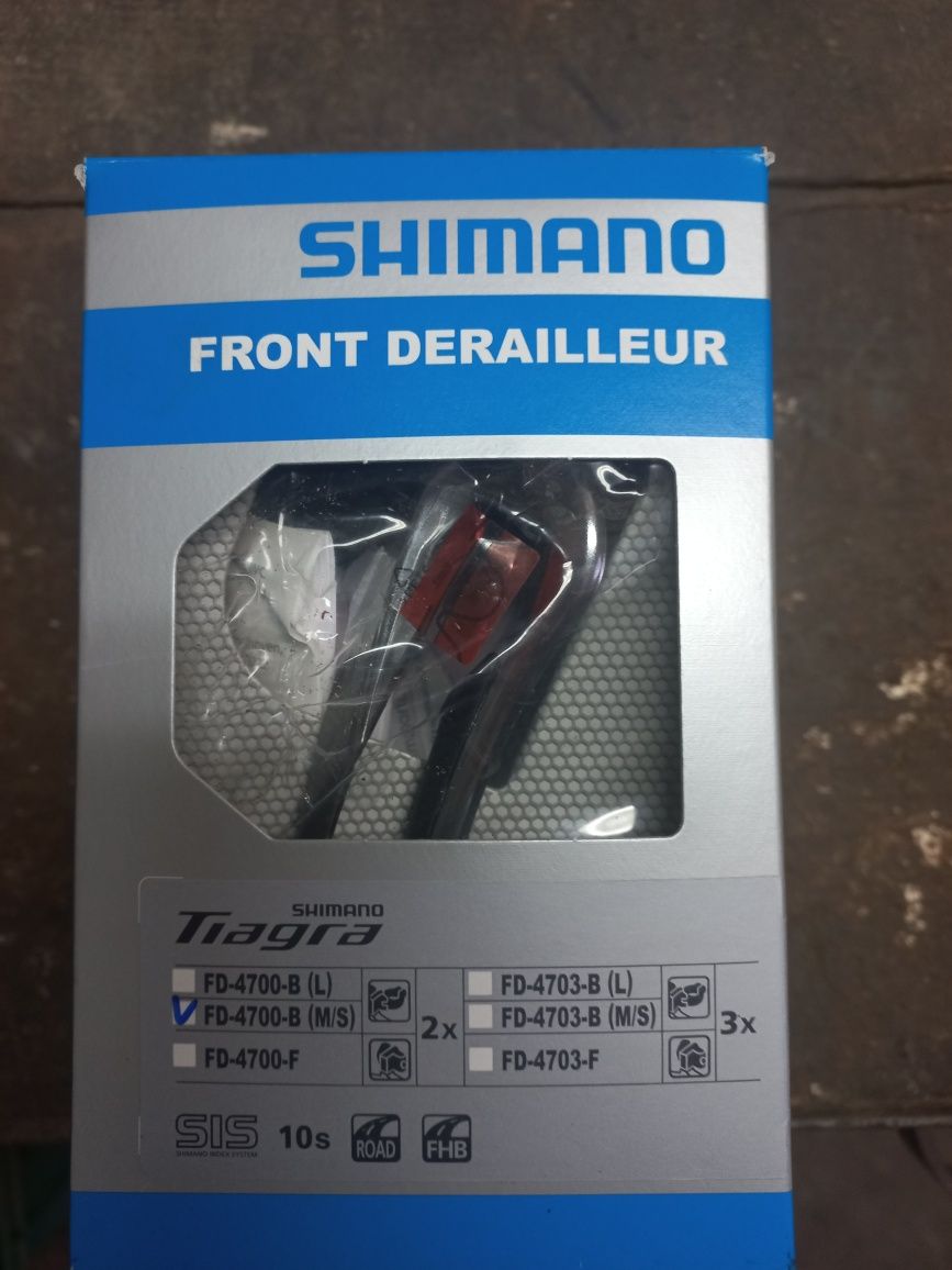 Componentes Shimano Tiagra e KCNC