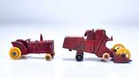 Matchbox + Corgi Junior Maszyny rolnicze Traktor + Kombajn