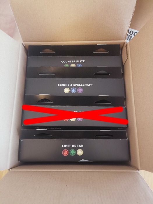 Magic the Gathering - Final Fantasy Commander Decks - Novo e Selado