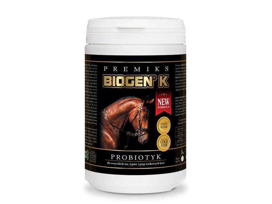 Probiotyk dla koni,klaczy,źrebiąt Biogen K 1kg