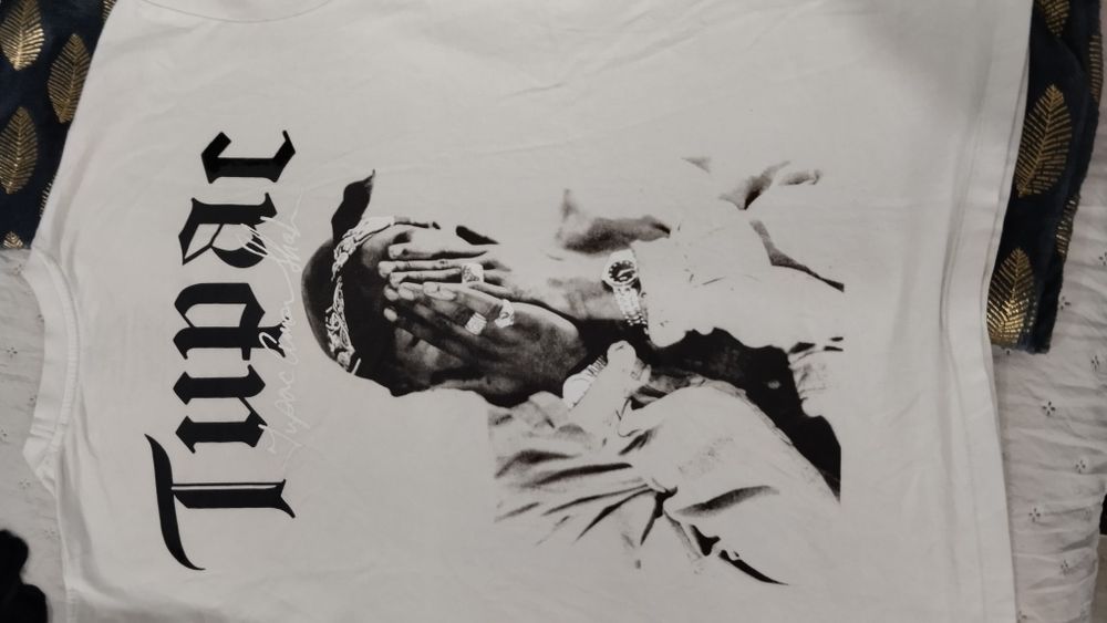 T shirt Tupac bom estado