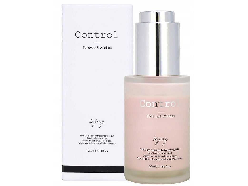 Krem brzoskwiniowy LE JONG CONTROL Tone-up & Wrinkles